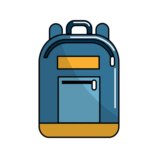 Backpack Εργαλείο Για Την Αποθήκευση Πράγμα Και Μελέτη Διανυσματικά Εικονογράφηση — Διανυσματικό Αρχείο