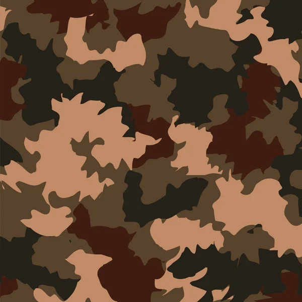 National Military Cloth Uniform Background Vector Illustration — Stock Vector