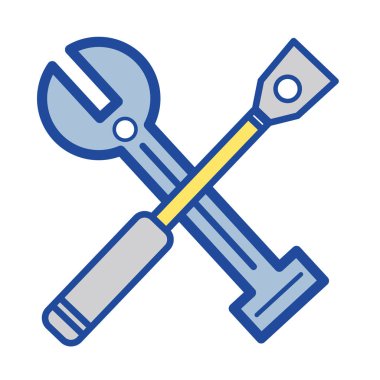 tamir araçları araç servis tasarlamak vektör