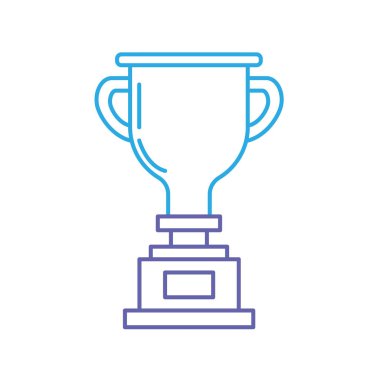 hat ödül kazanan şampiyon vektör çizim sembole