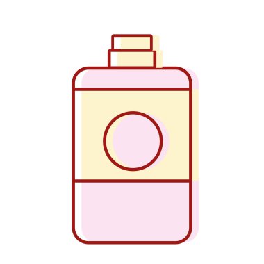 lezzetli ve taze içecek şişe içecek vektör çizim