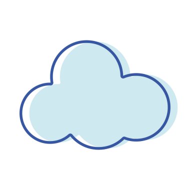 doğal tasarım ve hava çok güzel vektör çizim bulut