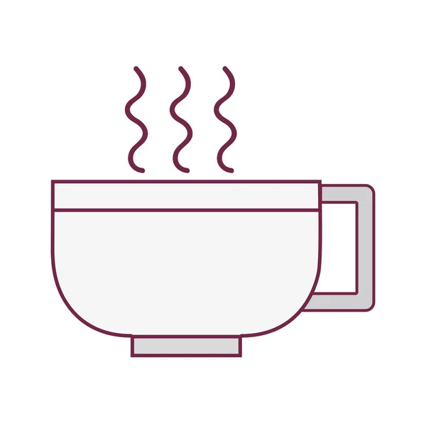 Saboroso Espresso Café Copo Vetor Ícone Ilustração — Vetor de Stock
