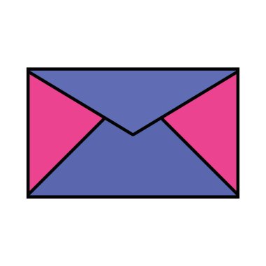 e-posta mektup mesaj stil tasarlamak vektör