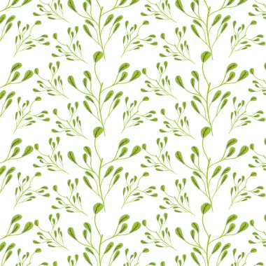 Şube arka plan kutsal kişilerin resmi, vektör çizim tasarımı ile güzel bitki