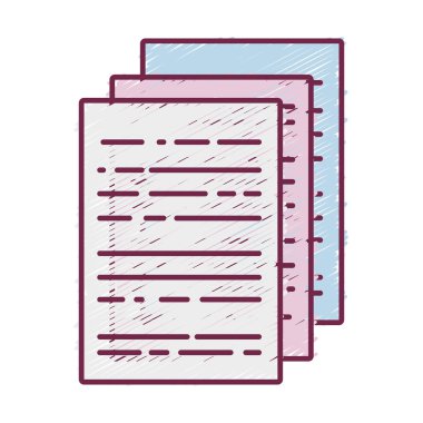 iş belgeleri için şirketin finans bilgi illüstrasyon vektör