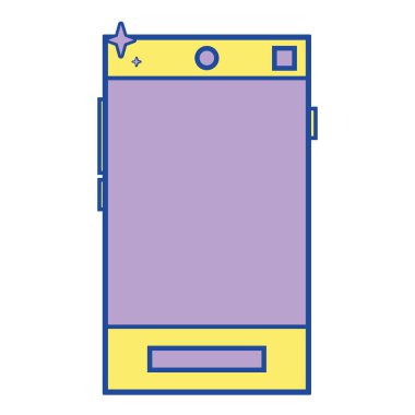 arayıp vektör çizim konuşmak smartphone elektronik teknolojisi