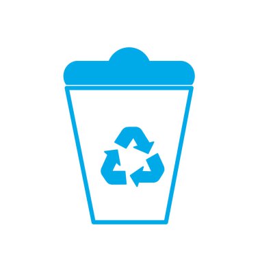 siluet çevre bakım vektör çizim için geri dönüşüm