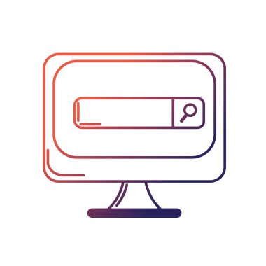 çizgi teknoloji bilgisayar iş bilgi vektör çizim için