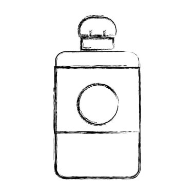 lezzetli ve taze içecek şişe içecek vektör çizim şekil