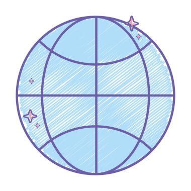 ağ genel bağlantı dijital teknoloji vektör çizim