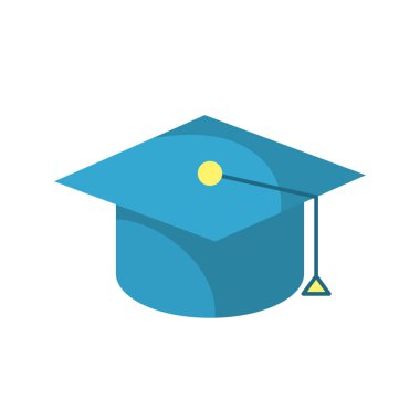 Cap mezuniyet töreni başarı vektör çizim için