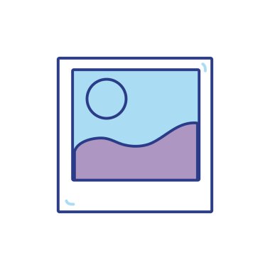 Yatay, sınır tasarlamak vektör resmini