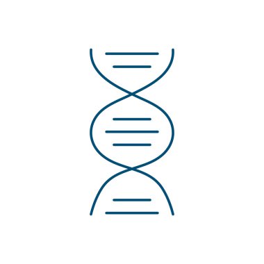 DNA bilim hücre tıp molekül vektör çizim