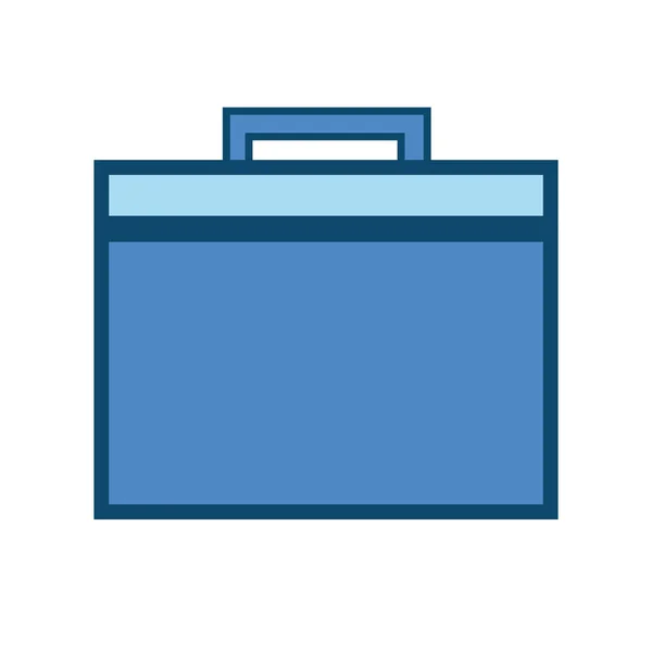 公文包保存商业文件文件矢量插图 — 图库矢量图片