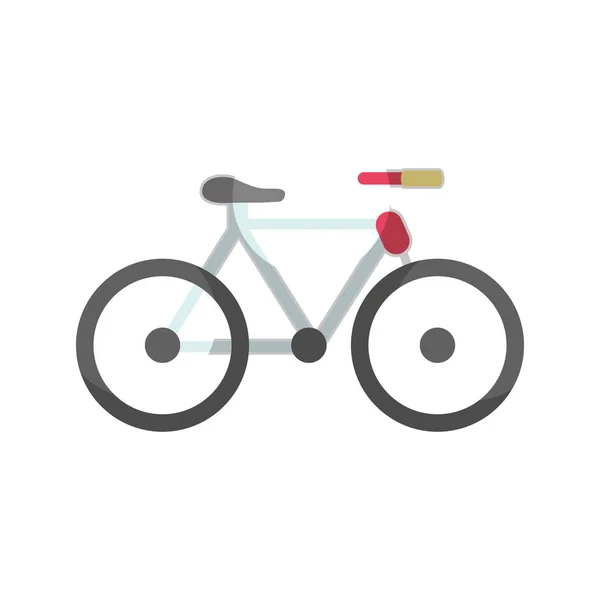 Egzersiz Için Vektör Çizim Tasarım Şirin Bisiklet — Stok Vektör