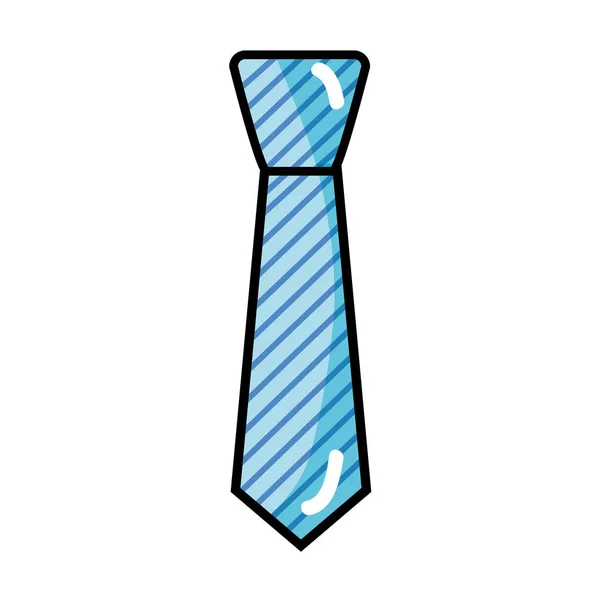 Corbata Elegante Para Usar Día Especial Ilustración Del Vector — Archivo Imágenes Vectoriales