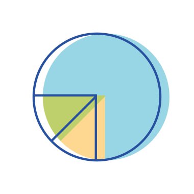 sunu iş belgeleri vektör çizim bara istatistik