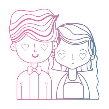 satır güzellik saç modeli tasarım vektör çizim ile evli