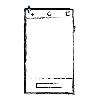 şekil akıllı telefon elektronik teknoloji vektör çizim arayıp için