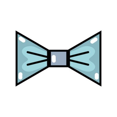 güzel papyon stil süsleme tasarlamak vektör