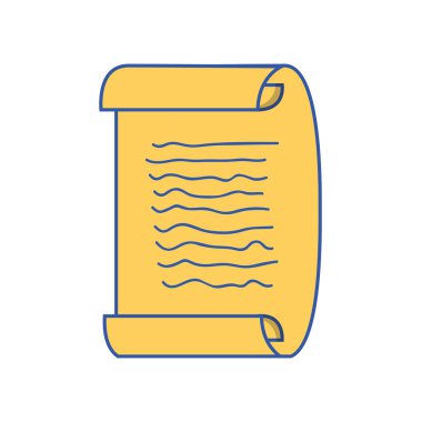 Mezuniyet belgesi belge sınıfı kutlama vektör çizim için