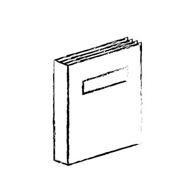 Şekil kitap eğitim bilgi edebiyat vektör çizim nesnesine