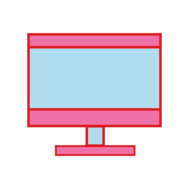 bilgisayar elektronik teknolojisi bilgi bağlantı vektör çizim ile