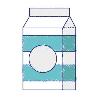 Kahvaltı yemek vektör çizim için lezzetli mısır gevreği