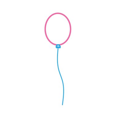 uçan vektör çizim satırı komik balon dekorasyon