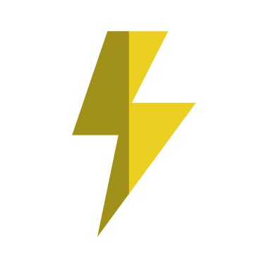 enerji tehlike işareti elektrik uyarı vektör çizim için