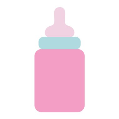 vektör çizim içmeyi bebek besleme şişe