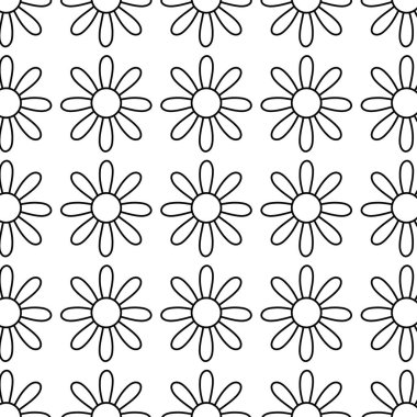 Sevimli çiçek yaprakları ile kutsal kişilerin resmi arka plan vektör çizim şekil