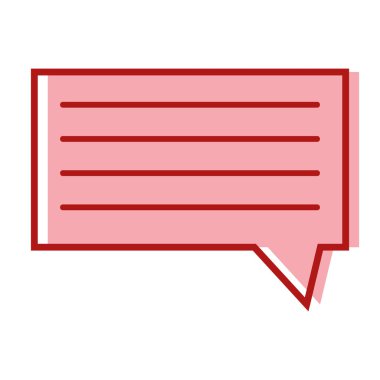 sohbet kabarcık grafik metin iletisi vektör çizim