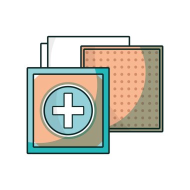 vücut vektör çizim yarada tedavi grubu yardım