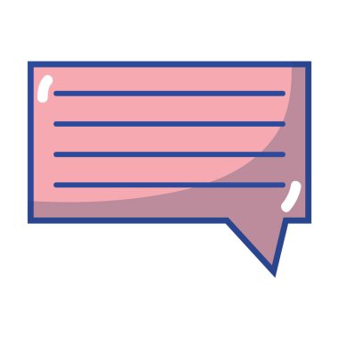 sohbet kabarcık grafik metin iletisi vektör çizim