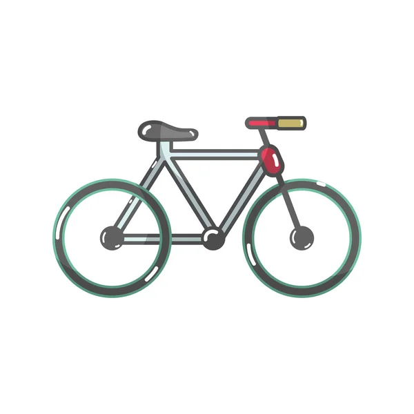 Egzersiz Için Vektör Çizim Tasarım Şirin Bisiklet — Stok Vektör