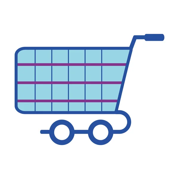 Shopping Car Website Acheter Icône Vectoriel Illustration — Image vectorielle