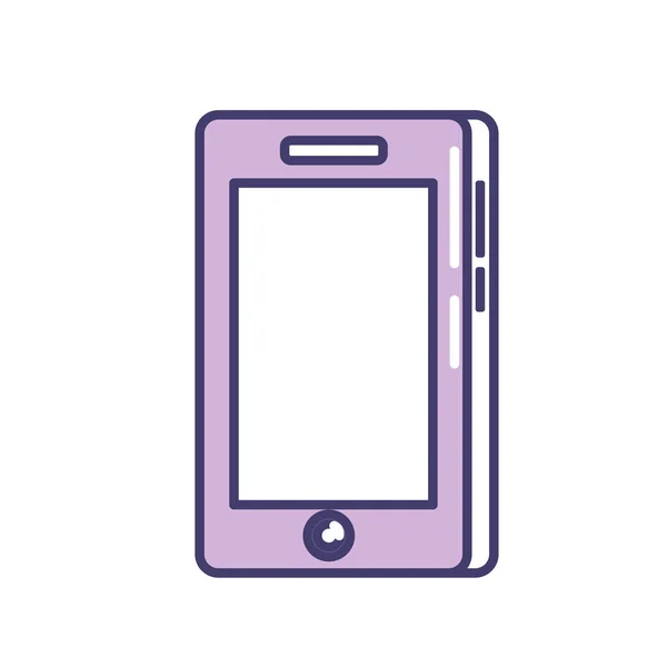 Comunicación Tecnología Teléfonos Inteligentes Para Llamar Hablar Ilustración Vectorial — Vector de stock