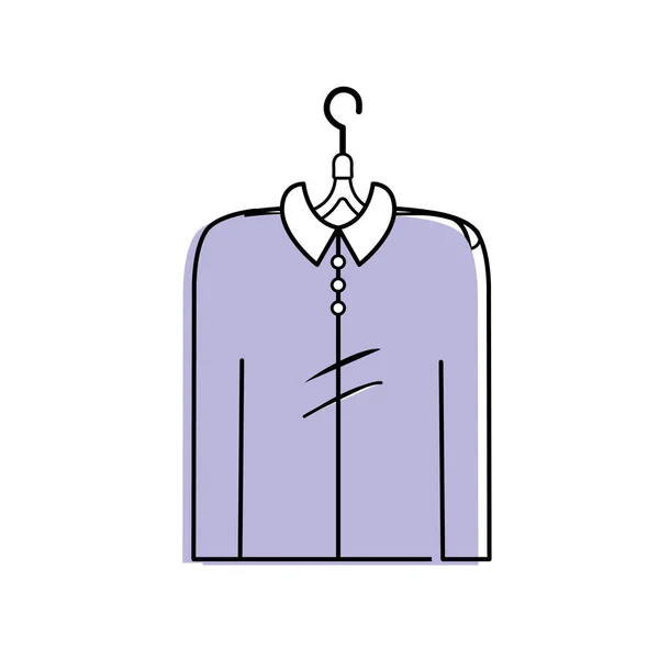 Ilustracja Wektorowa Człowiek Koszula Nieformalnym Stylu — Wektor stockowy