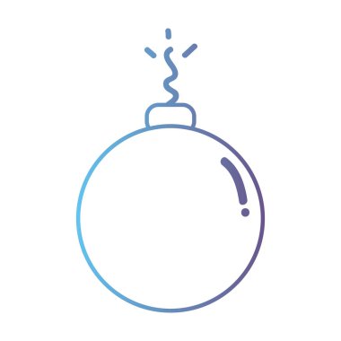 satır bomba tehlikeli silah simge vektör çizim