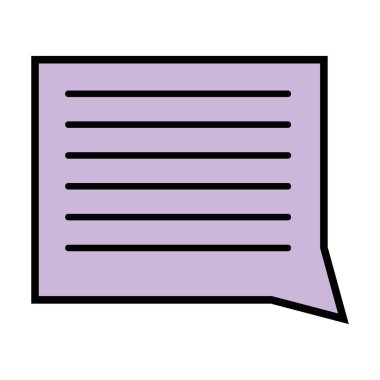 sohbet kabarcık grafik metin iletisi vektör çizim