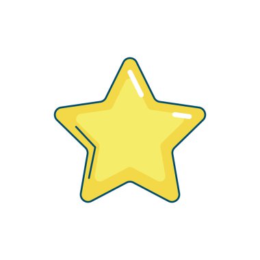 güzel yıldız spartly simge vektör tasarlamak