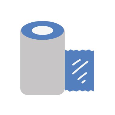 Tıbbi öğe vektör çizim ve insanların tedavisi için gazlı bez