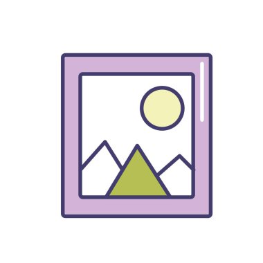 çerçeve resim resim sanat tasarlamak vektör