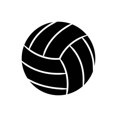 voleybol kutsal kişilerin resmi, vektör çizim tasarım oynamak için kontur topu