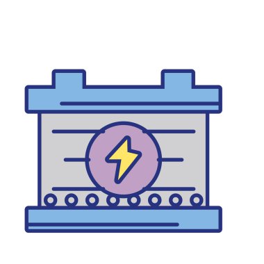 pil araba servisi mekanik onarım vektör çizim için