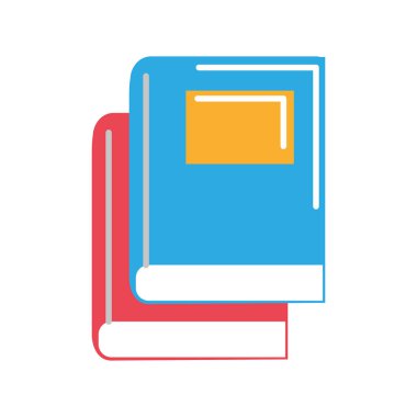 Kitaplar aracı çalışma şeyler, vektör çizim öğrenmek için