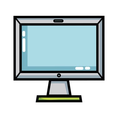 teknoloji ekran elektronik donanımları tasarlamak vektör