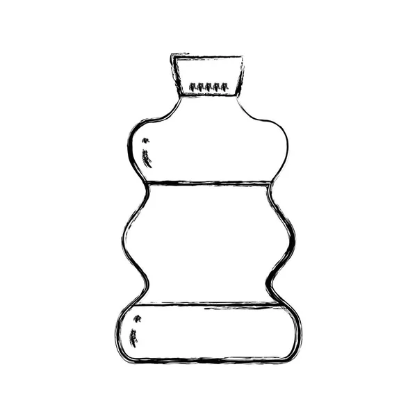 Figura Blanqueador Licor Diseño Botella Para Limpiar Ilustración Vector — Archivo Imágenes Vectoriales